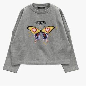 Weekend Max Mara Label-cut Sweatshirt With Butterfly Print Size: Xs US4 Fall